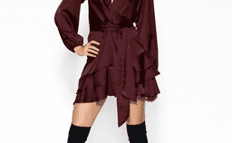 Sheike Illusion Dress Purple Size 8 for rent on The Volte - image 2