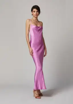 Bec & Bridge Lucie Maxi Dress Pink Size 10  for rent on The Volte - image 1