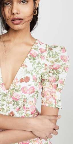 Bec & Bridge Le Follies Mini Dress Print Size 8 for rent on The Volte - image 1