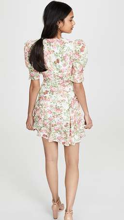 Bec & Bridge Le Follies Mini Dress Print Size 8 for rent on The Volte - image 2