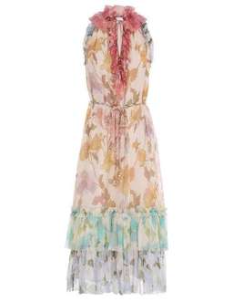 Zimmermann Tempo Frilled Midi Dress Print Size 14 for rent on The Volte - image 3