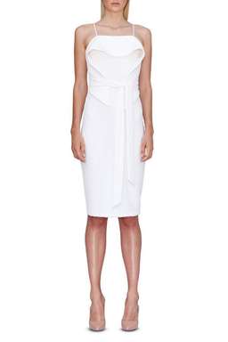 By Johnny Abbie Drape Dress for rent on The Volte - image 2