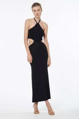 Manning Cartell Limitless Knit Chain Dress Black Size M for rent on The Volte - image 1