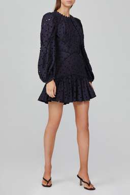 Acler Walker Dress Blue Size 6 for rent on The Volte - image 3