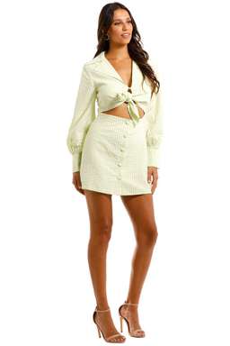 Alice McCall Her Story Mini Dress Green Size 10 for rent on The Volte - image 2