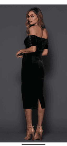 Elle Zeitoune French Emerald Green dress 10