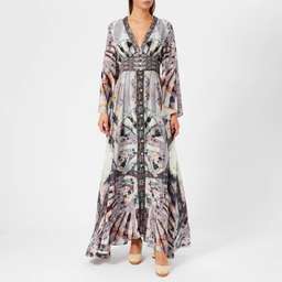 Camilla 'In her Shoes' Kimono Sleeve Dress with Shirring Detail Size 14