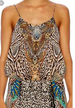 Camilla 'Warrior Wanderlust' playsuit size 2