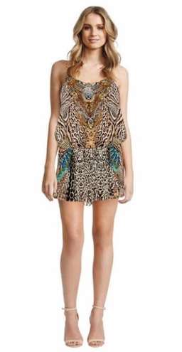 Camilla 'Warrior Wanderlust' playsuit size 2