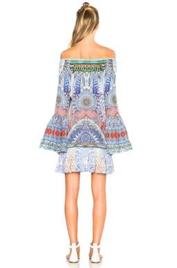 Camilla 'Concubine' A Line Frill Dress Size 2 (12)