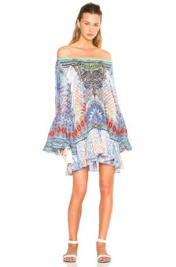 Camilla 'Concubine' A Line Frill Dress Size 2 (12)