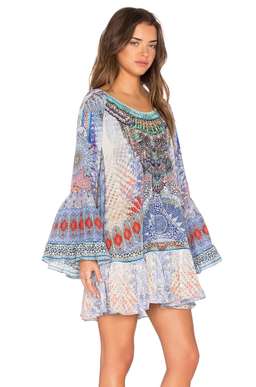 Camilla 'Concubine' A Line Frill Dress Size 2 (12)