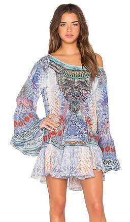 Camilla 'Concubine' A Line Frill Dress Size 2 (12)