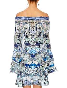 Camilla 'Cloud Dancer' A Line Frill Dress Size M