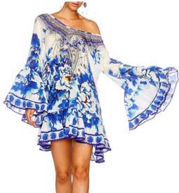 Camilla 'Ring of Roses' A Line Frill dress Size M