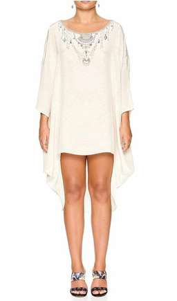 Camilla 'Dentelle Blanche' Scoop Back Free Size for rent on The Volte - image 6