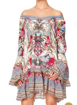 Camilla Montmartre Heart A Line Frill Mini Dress Size XL / AU 16 for rent on The Volte - image 3