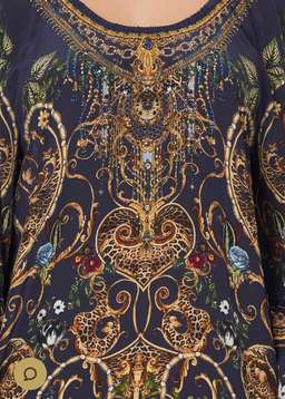 Camilla Seven Day Weekend A Line Frill Dress Print Size XL for rent on The Volte - image 6