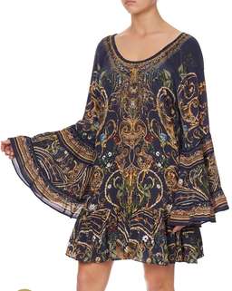 Camilla Seven Day Weekend A Line Frill Dress Print Size XL for rent on The Volte - image 3