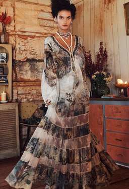 Camilla Letters from Hilda Lace Panel Dress Size 14 