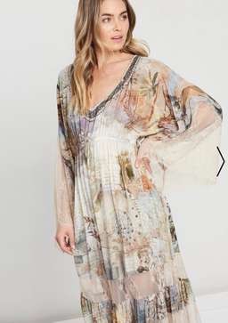 Camilla Letters from Hilda Lace Panel Dress Size 14 