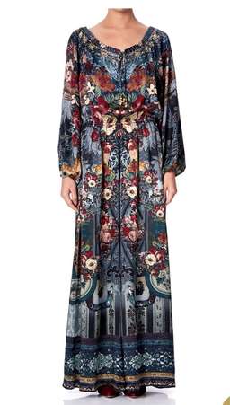 Camilla Hotel Boheme Jumpsuit with Blouson Sleeve Print Size L for rent on The Volte - image 4