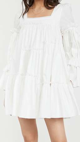 Aje L'Esprit Mini Dress White Size 6