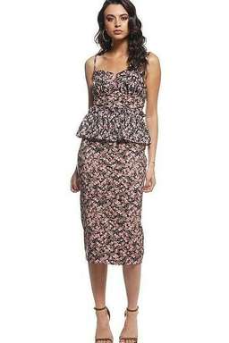 Pasduchas Floral Dress Print Size 8  for rent on The Volte - image 1