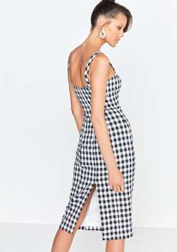 Mossman The Cross Check Dress Print Size 8 for rent on The Volte - image 2