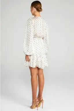 Shona Joy Karina Puff Sleeve Dress Print Size 8 for rent on The Volte - image 2