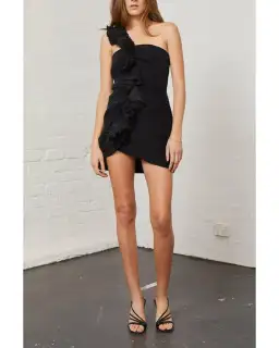 Bec & Bridge Loco Motion Dress Black Size AU 8  for rent on The Volte - image 1