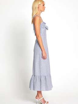 Alice McCall French Press Midi Dress Blue Size L (12/14) for rent on The Volte - image 3