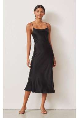 Bec & Bridge Classic Midi Dress Black Size 12
