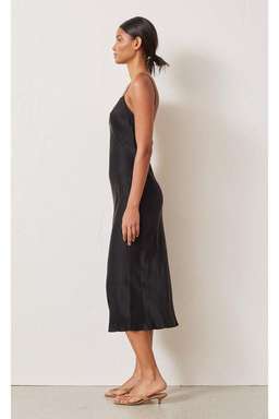 Bec & Bridge Classic Midi Dress Black Size 12