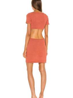 Cult Gaia Billie Knit Dress Orange Size 8