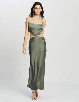 Bec and Bridge Alegra Sleeveless Dress Green Size 12