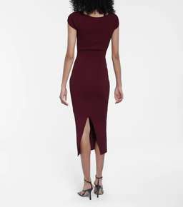 Khaite Allegra Dress Red Size 10