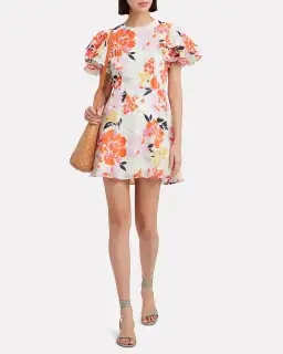 Talulah Effervescent Mini Dress Floral Size M / AU 10 for rent on The Volte - image 1