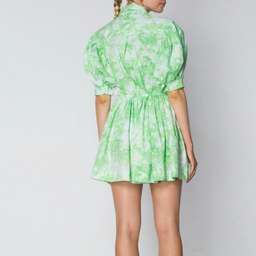 SWF Mini Collar Dress Green Size 8 (also fits Size 10) for rent on The Volte - image 2