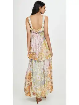 Zimmermann Super Eight Maxi Dress Floral Size 0 / AU 8 for rent on The Volte - image 3