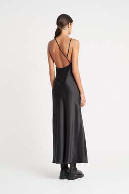 Sir The Label Editta Gown Black Size 8