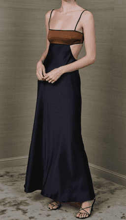 Bec & Bridge Agatha Cut Out Midi Dress Black Size 10