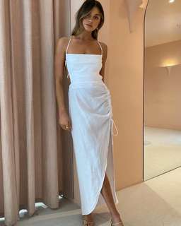 Rumer The Label Loulou Maxi Dress White Size 8 for rent on The Volte - image 3