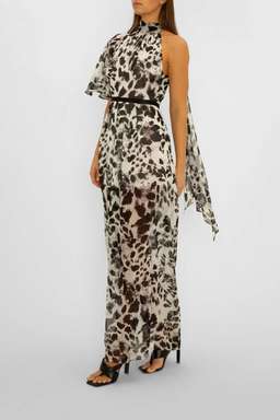Carla Zampatti Garden Party Dress Print Size 6 for rent on The Volte - image 2