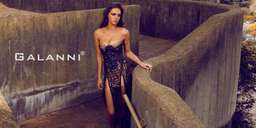 Galanni Savoir Faire Gown Black Size 6