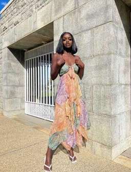 Zimmermann Brighton hanky hem dress 