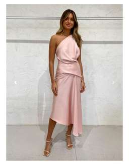 Temptation Dress - Sleek Blush