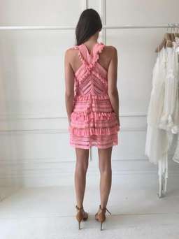 Thurley Foxtrot Dress in Pink for rent on The Volte - image 2