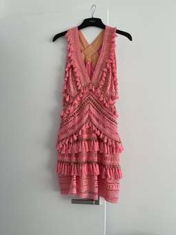 Thurley Foxtrot Dress in Pink for rent on The Volte - image 3