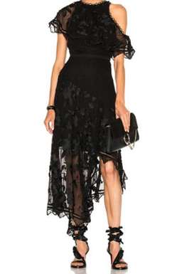 Zimmerman Mercer Bird Silk Chiffon Dress Size 14(3) for rent on The Volte - image 1